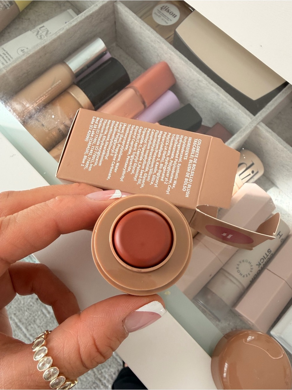 Cream Blush Stick - toasty Teddy
